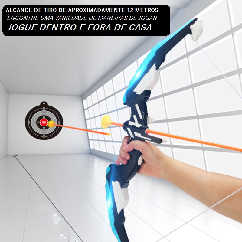 Arco e Flecha Infantil com LED